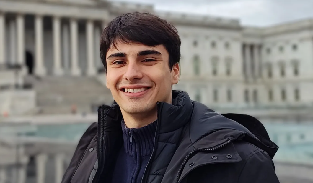 Este es el joven de la UNLP que fue seleccionado entre los 50 mejores estudiantes del mundo