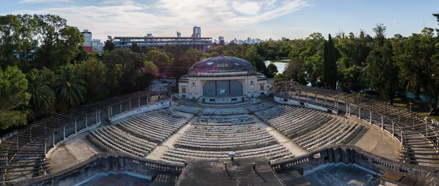 Dieron luz verde para reabrir el Teatro del Lago en La Plata