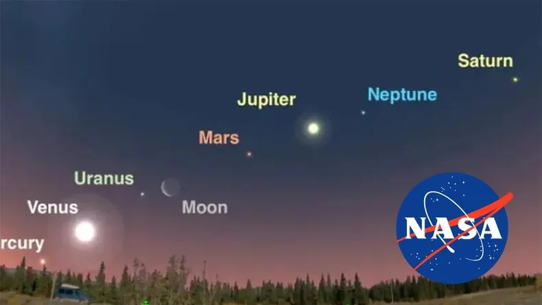 Hoy no te podes perder el gran fenómeno astrólogico, la alineación de 6 planetas
