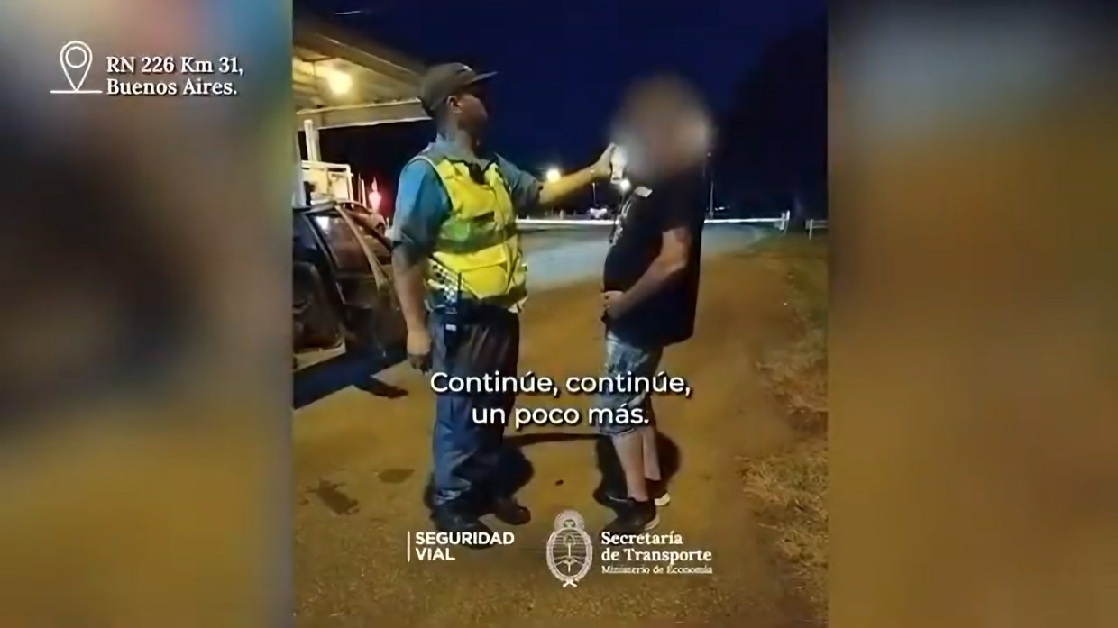 Conductor detenido con 1,71 de alcohol en sangre, además con licencia vencida y sin VTV