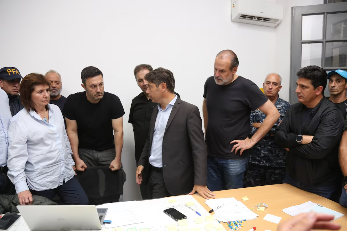 Autoridades coordinan esfuerzos en Bahía Blanca ante la emergencia por inundaciones