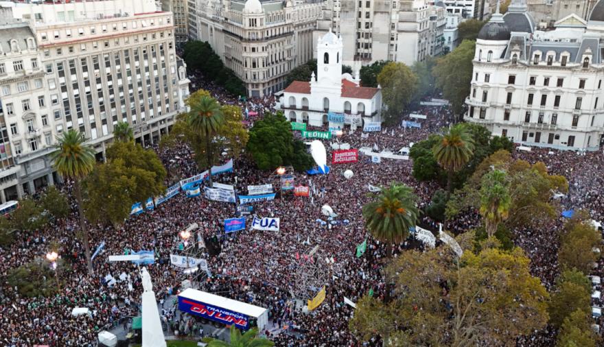 Nueva Marcha Federal Universitaria: estudiantes y docentes vuelven a las calles