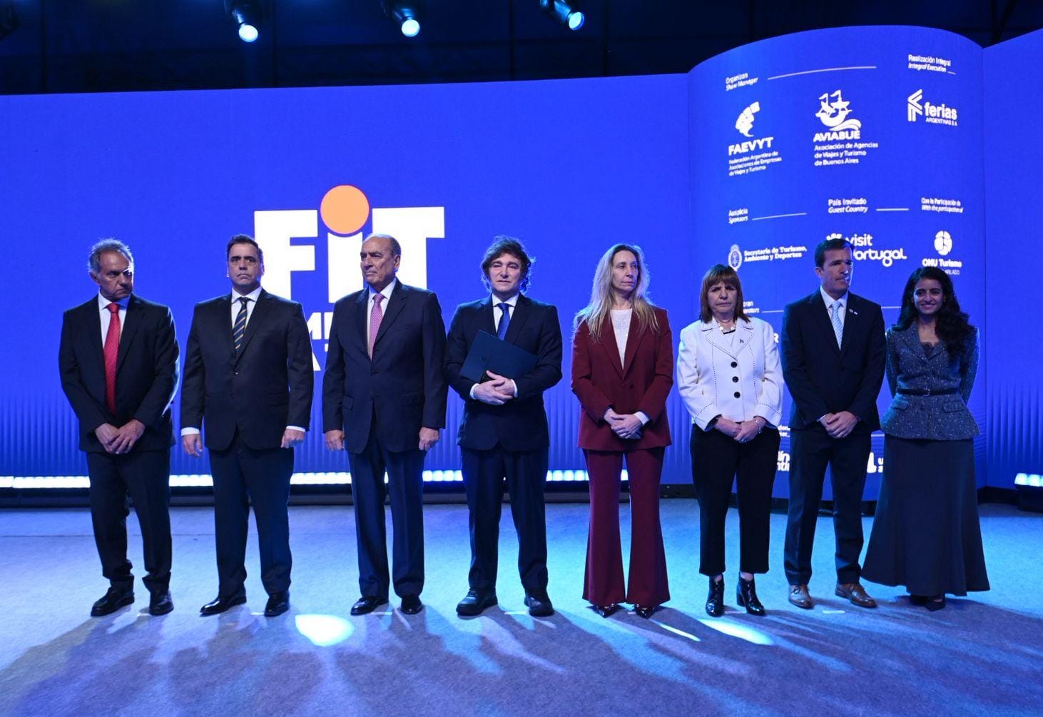 EL PRESIDENTE JAVIER MILEI ENCABEZÓ EL ACTO DE APERTURA DE FIT 2025