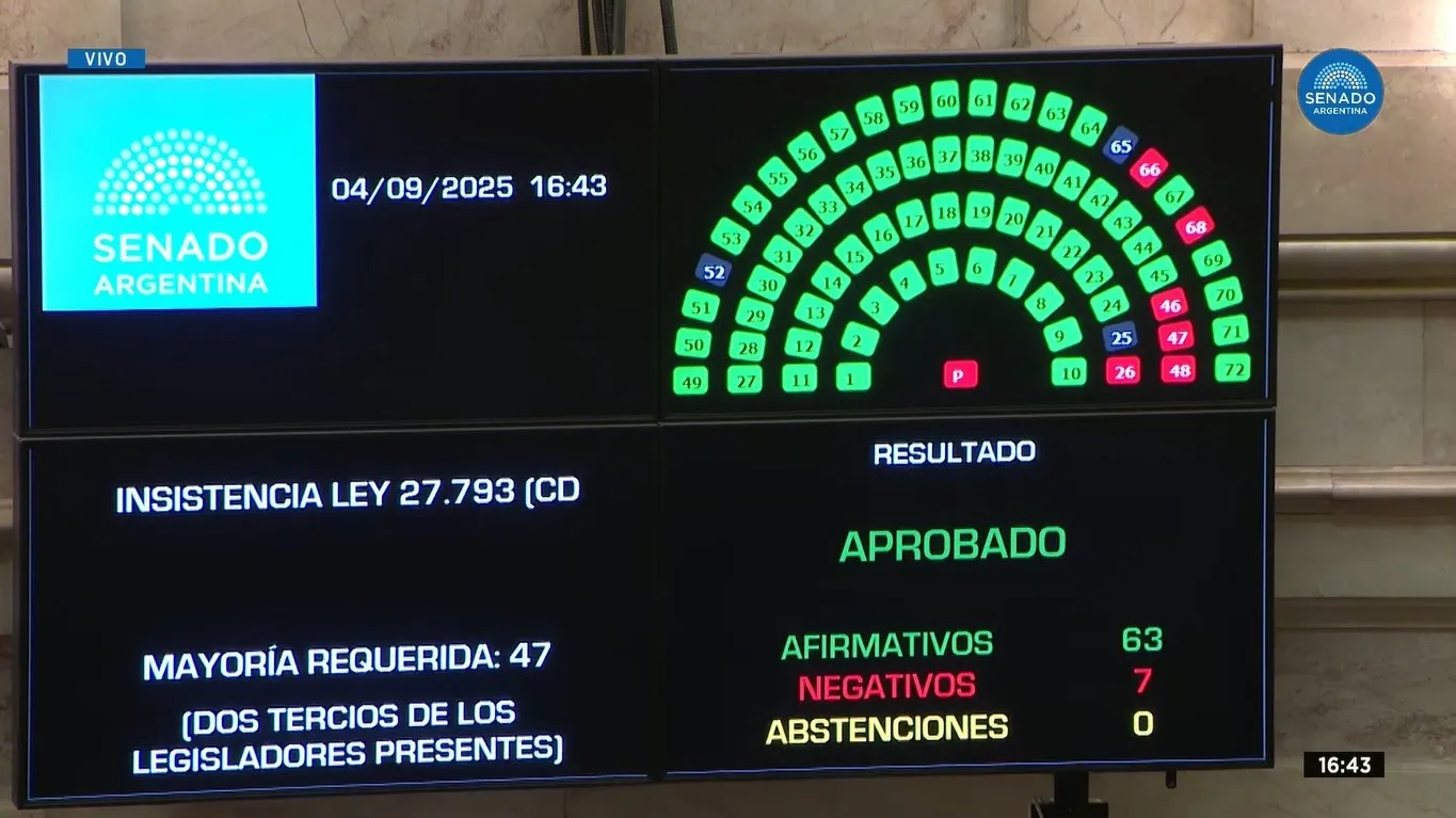 El recorrido de la Ley de Emergencia en Discapacidad: del Congreso al veto presidencial y su reactivación en el Senado