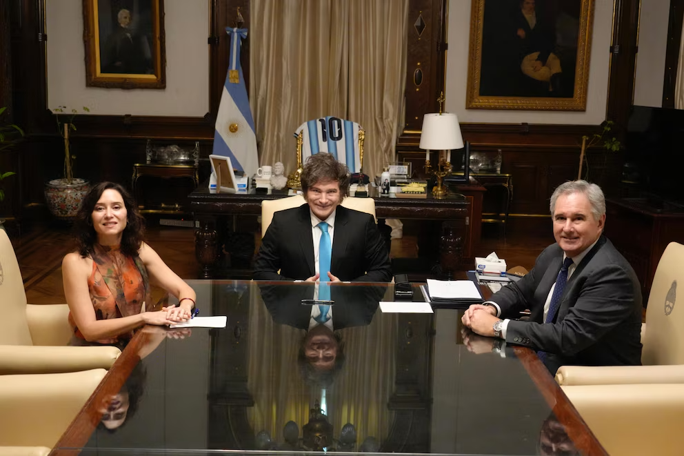 Milei recibió a Isabel Díaz Ayuso en Casa Rosada y profundiza su estrategia de alianzas con la derecha internacional
