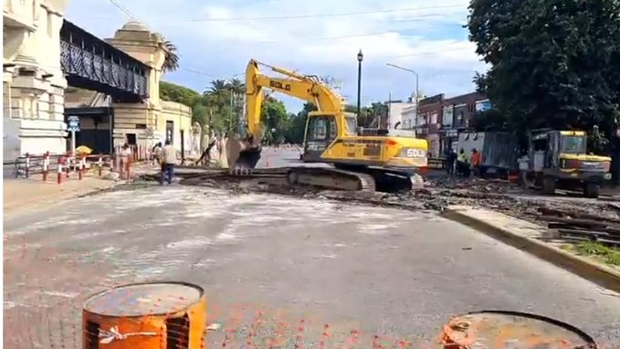 Corte total en diagonal 80: caos de tránsito por al menos 20 días y los desvíos obligatorios para circular por La Plata