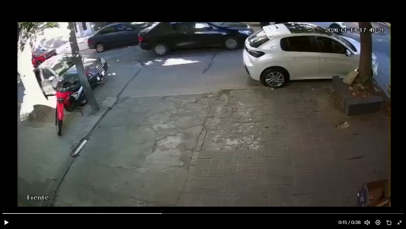 Intento de robo de una moto en Barrio Norte expone una inseguridad que ya no sorprende a nadie