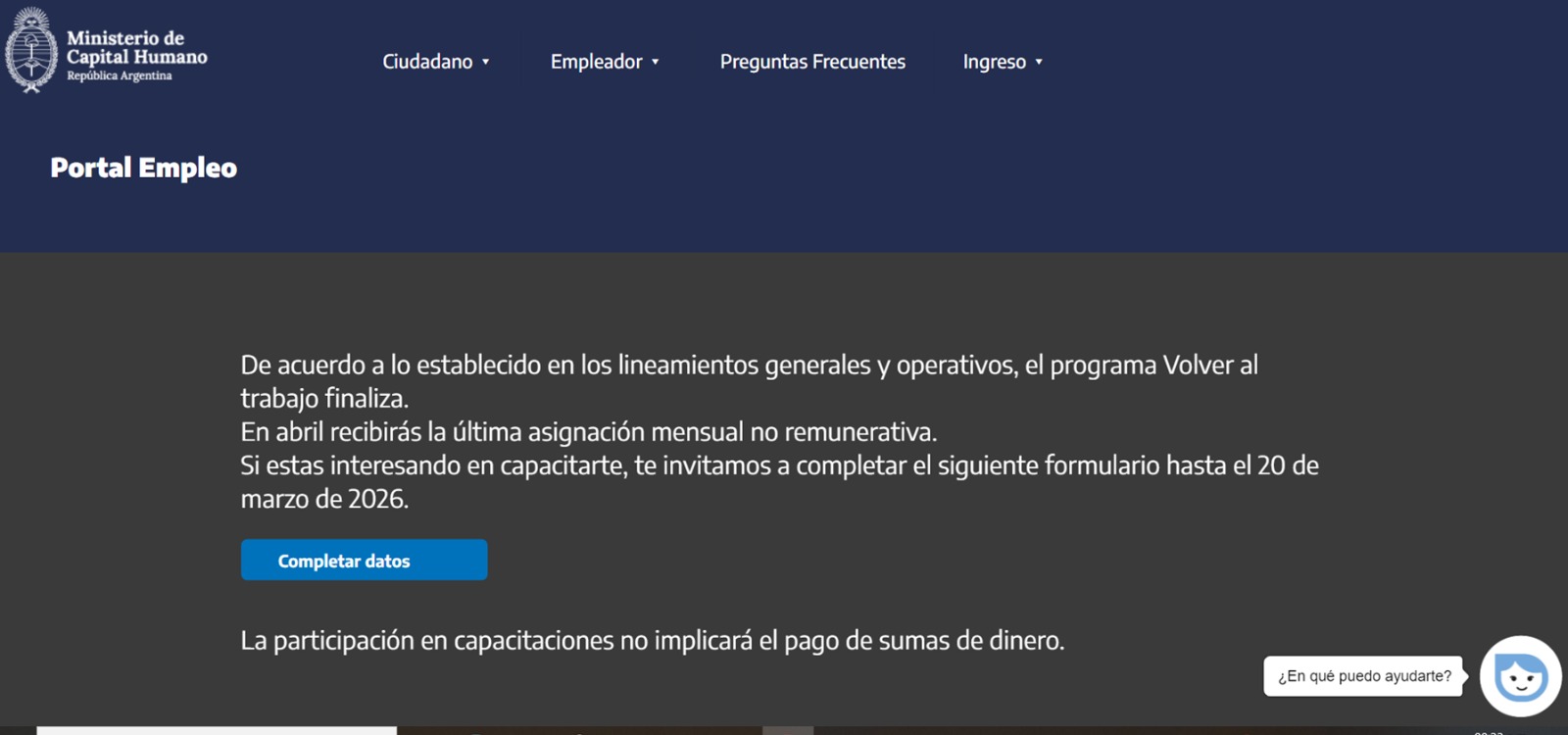 El Gobierno elimina 900 mil planes sociales: quiénes dejan de cobrar $78 mil y cómo funcionarán los nuevos vouchers de capacitación