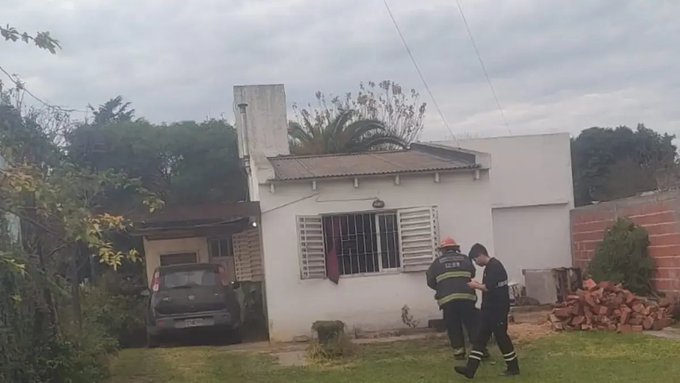 Incendio en La Granja: una mujer sufrió graves quemaduras al explotar una salamandra durante el encendido