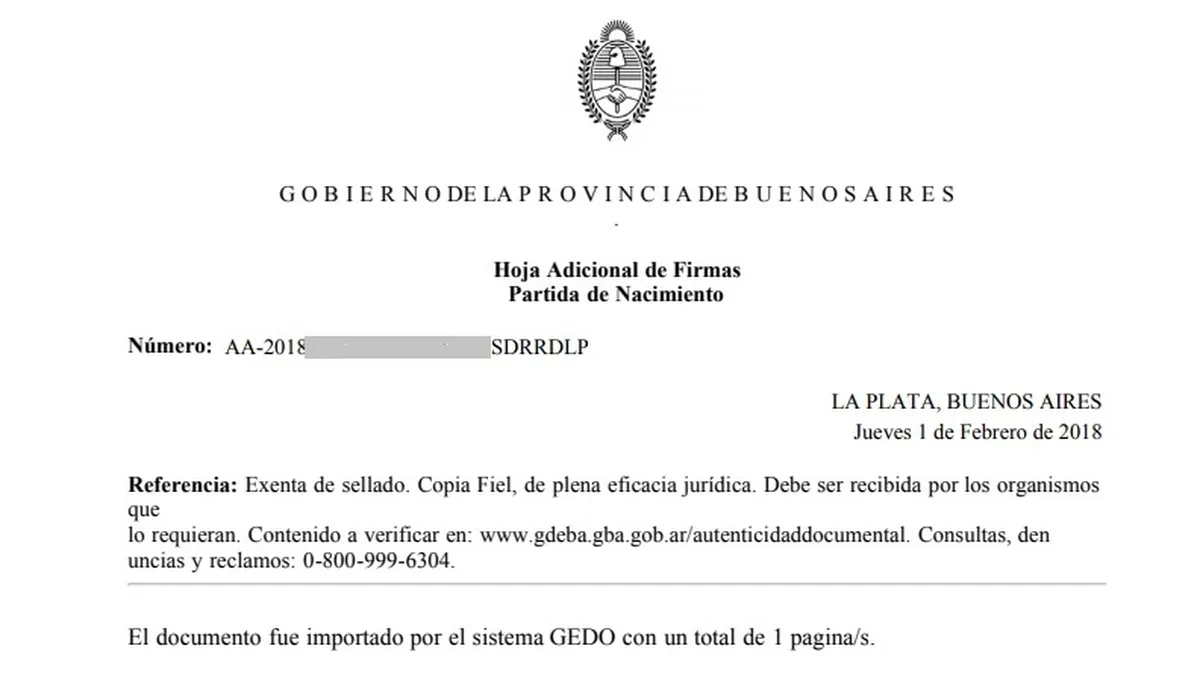 Cómo sacar una partida de nacimiento en Buenos Aires en 2026: requisitos, costos y paso a paso para obtenerla sin demoras