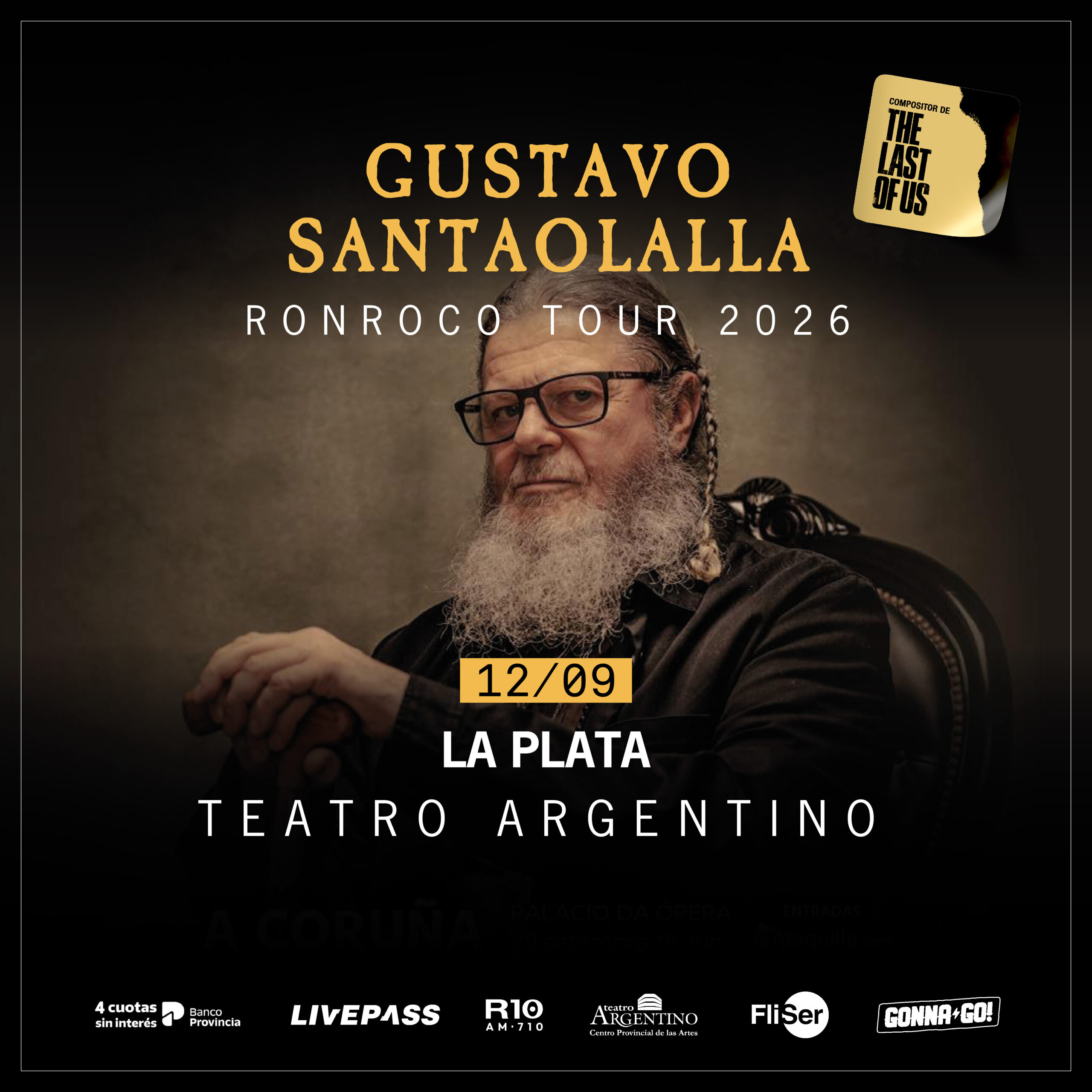 Gustavo Santaolalla vuelve a La Plata: el creador de la música de The Last of Us presentará su aclamado Ronroco Tour