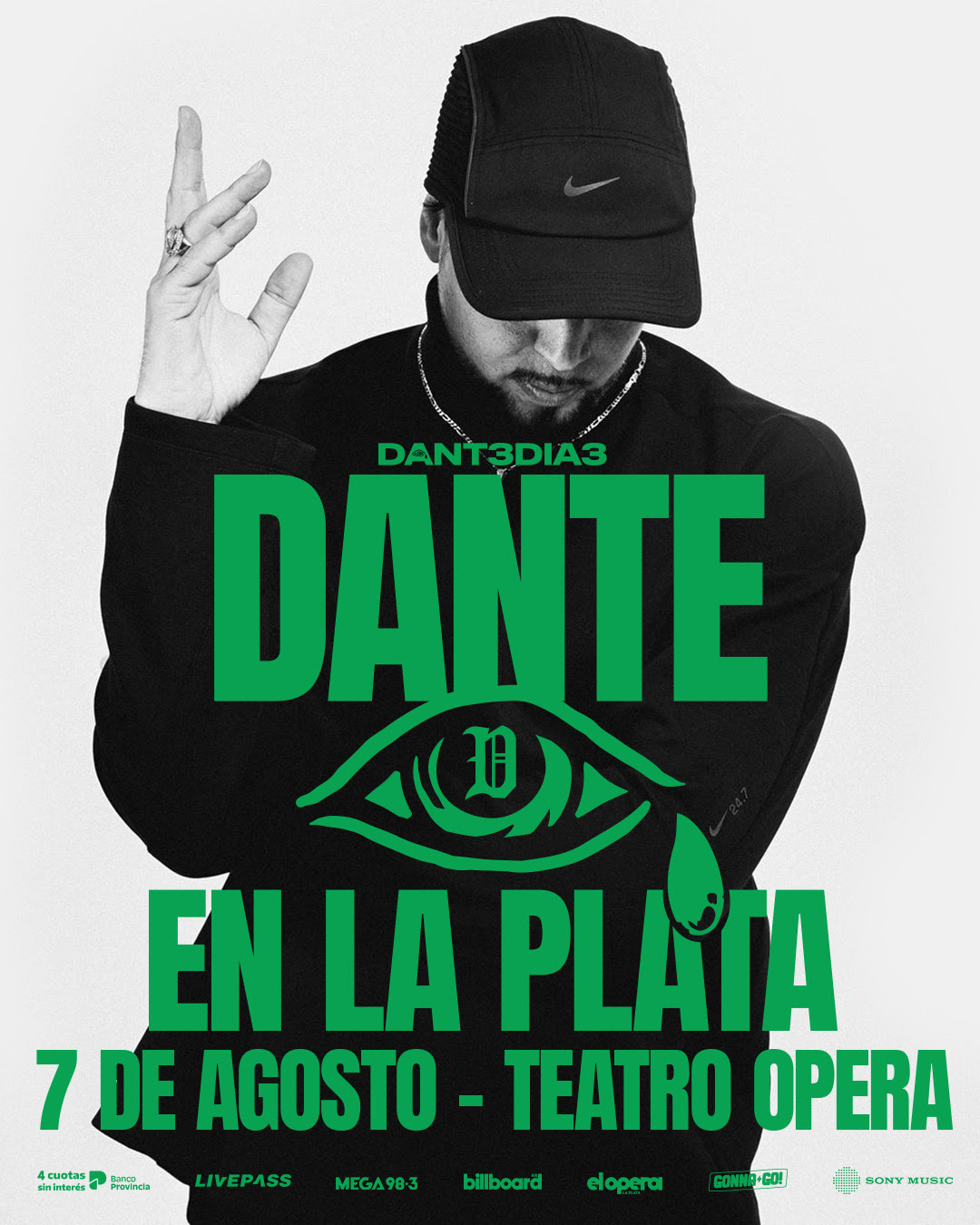 Dante Spinetta llega a La Plata con “Día 3”, el álbum que marca una nueva etapa en su carrera y promete uno de los shows del año