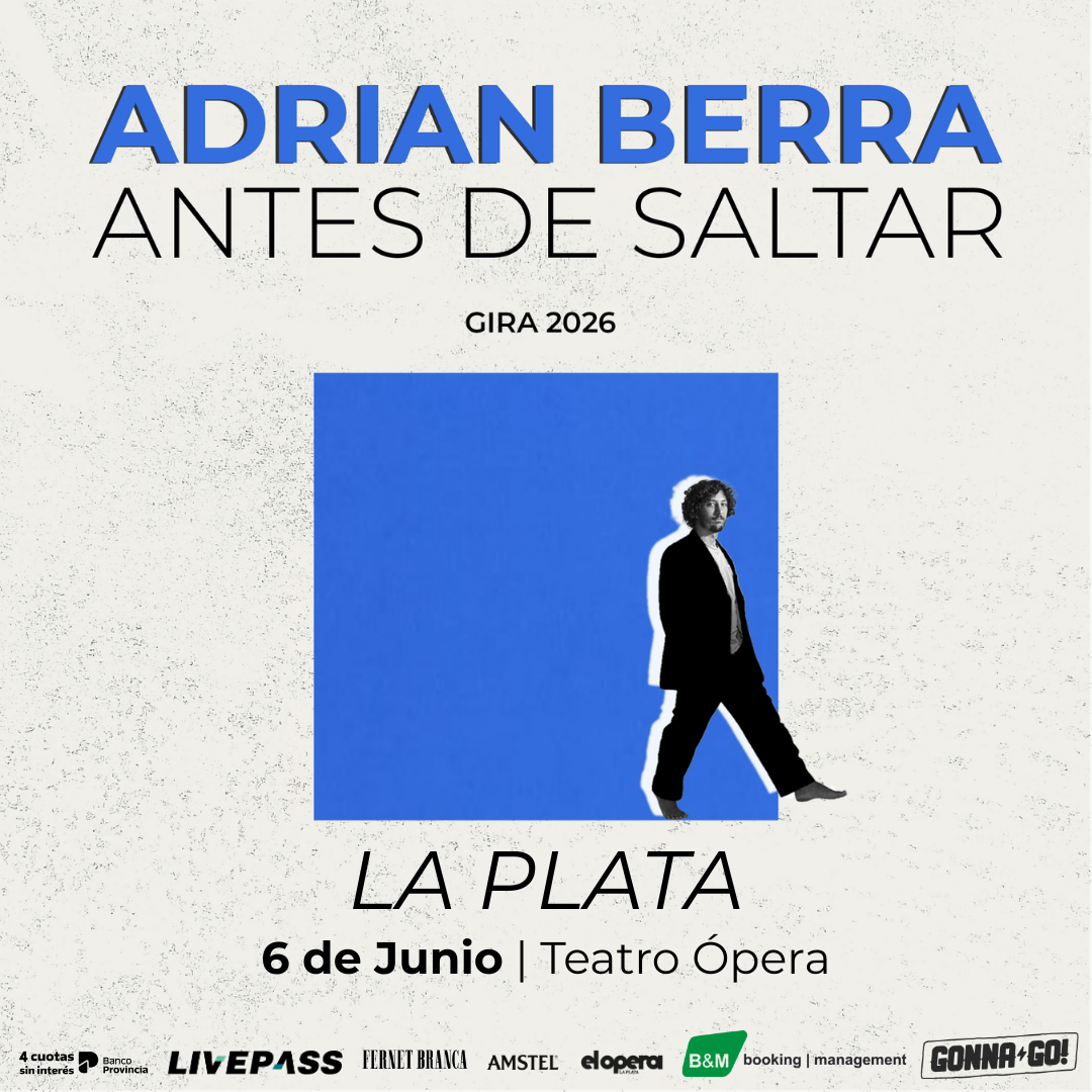 Adrián Berra llega a La Plata para presentar “Antes de saltar”, un disco que invita a habitar la incertidumbre