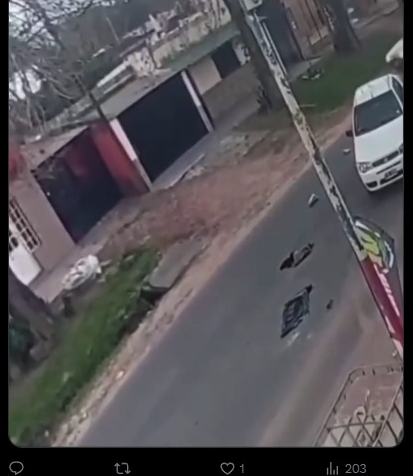 En segundos: una bebé salió despedida de un auto tras un violento choque en Reconquista y sobrevivió de milagro