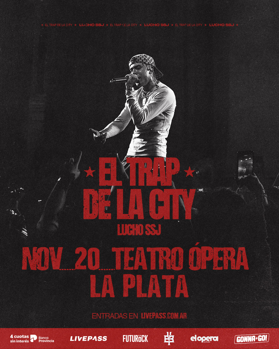 Lucho SSJ en La Plata: el artista se presentará en el Teatro Ópera