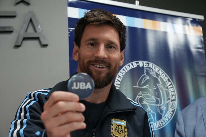 Lionel Messi recibió el Doctorado Honoris Causa de la UBA: por qué fue distinguido