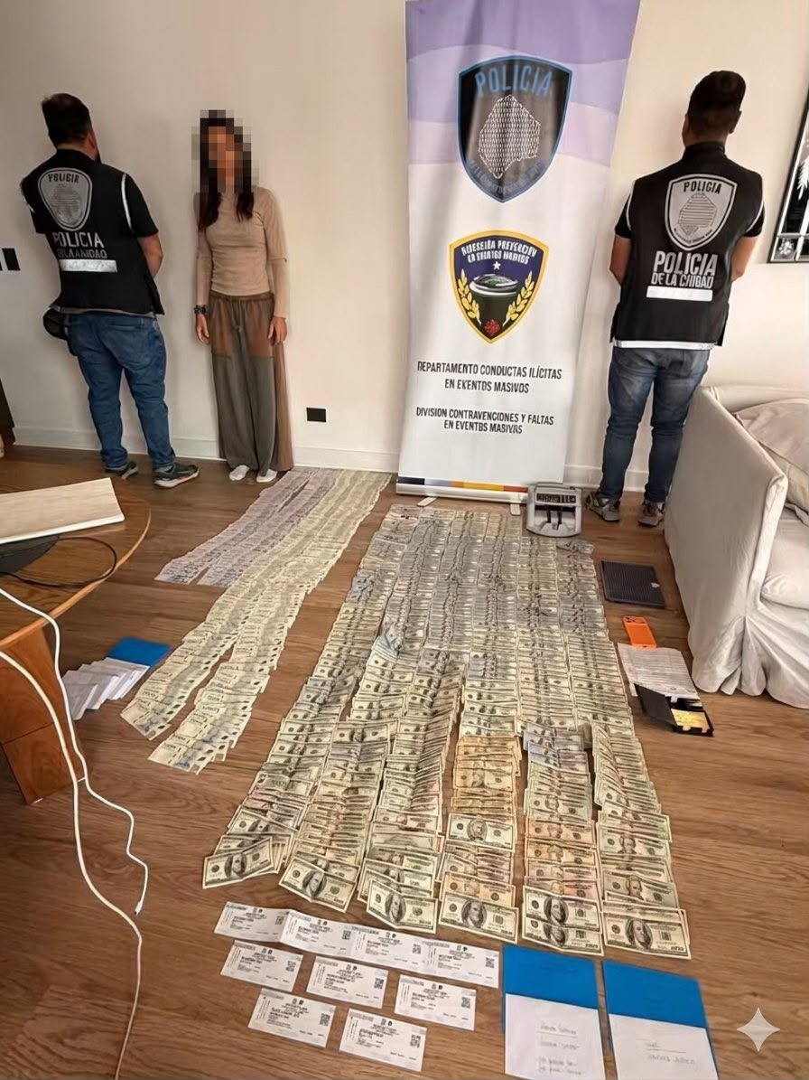 Allanaron una casa por la reventa de entradas para Argentina-Benín: encontraron $9,8 millones más US$56.300