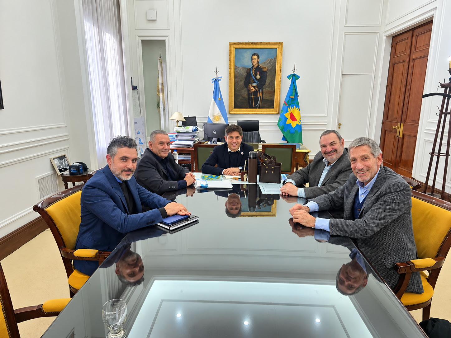 Kicillof recibió a los martilleros bonaerenses: qué proyectos presentaron